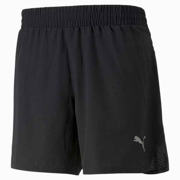 Woven 5" Men's Running Shorts, Puma Black